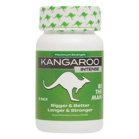 Kangaroo "Green" Intense For Him 12 Count Bottle