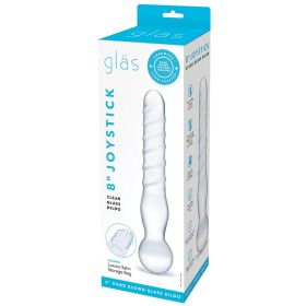 Glas Joystick Clear Glass Dildo