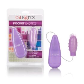Silicone Slims Vibrating Nubby Bullet