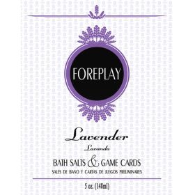 Bath Salts & Game Cards Foreplay