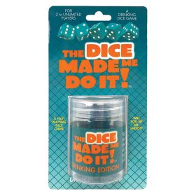 The Dice Made Me Do It Drinking Edition