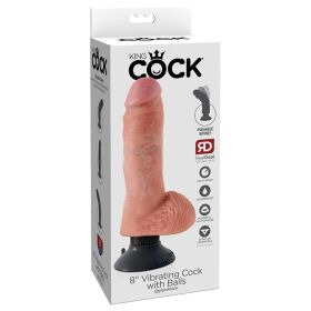 King Cock Vibrating Cock with Balls