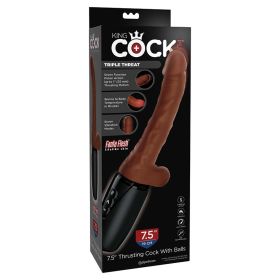 King Cock Plus Thrusting Cock with Balls