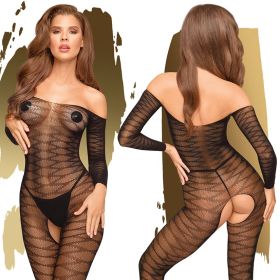 Penthouse Dreamy Diva Sheer Body Stocking With Open Crotch