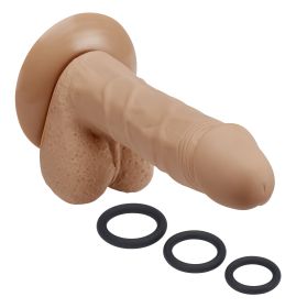 Pro Sensual Series 6 Inch Silicone Pro Odorless Dong