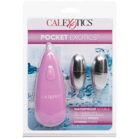 Pocket Exotics Waterproof Double Bullets