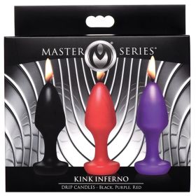 Master Series Kink Inferno Butt Plug Candles