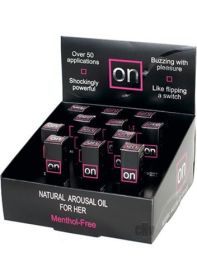 On Natural Arousal Oil Original 12 Pieces Display