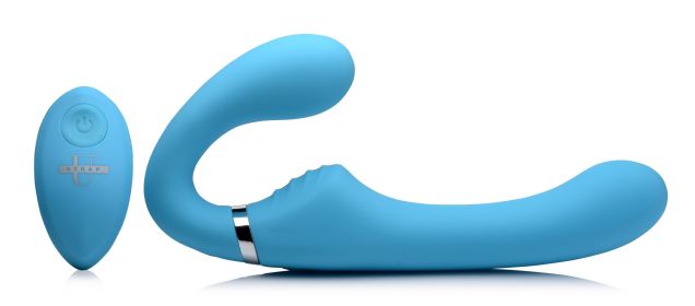 10x Mighty Rider Vibrating Strapless Strap