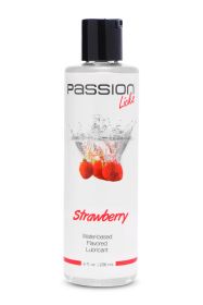 Passion Licks Strawberry Water Based Flavored  Lubricant