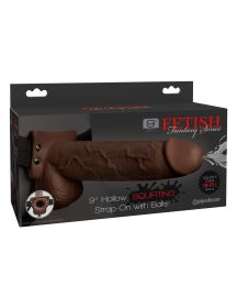 Fetish Fantasy Series 9 Inch Hollow Squirting Strap