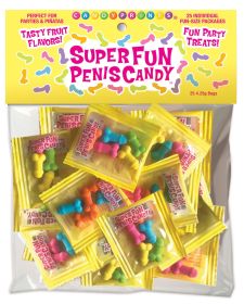 Super Fun Penis Candy 25 Individual Fun