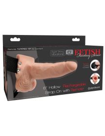 Fetish Fantasy Series 6 Inch Hollow Rechargeable Strap