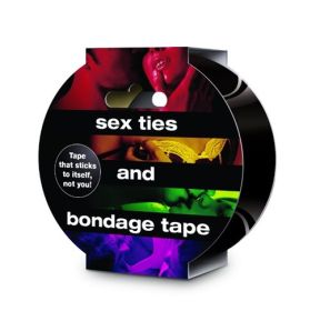 Sex Ties and Bondage Tape (Option: Black)