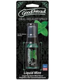Good Head Oral Delight Spray 1 Oz (Option: Liquid Mint)