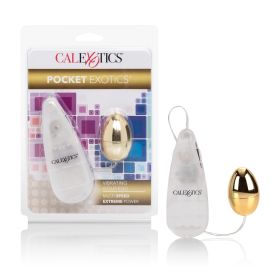 Pocket Exotics Vibrating Egg (Option: Gold)