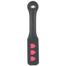 12 Inch Leather Impression Paddle (Option: Heart)