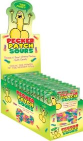 Pecker Patch Sour Gummies (Option: 12 Piece Display)