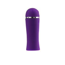 Liki Rechargeable Flicker Vibe (Option: Deep Purple)