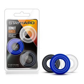 Stay Hard Donut Rings (Option: 3 Pack)