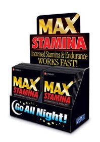 MAX Stamina (Option: 24 Count Display  2 Count Packets)