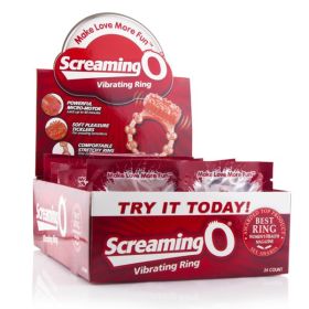 The Screaming O Vibrating Ring (Option: 24 Count P.O.P. Box Display)