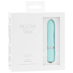 Pillow Talk Flirty Mini Massager (Option: Teal 4.25")