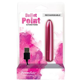 PowerBullet Bullet Point 10 Function Rechargeable (Option: Pink 4")