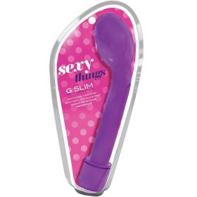 Sexy Things G Slim Petite Satin Touch (Option: Purple 6.5")