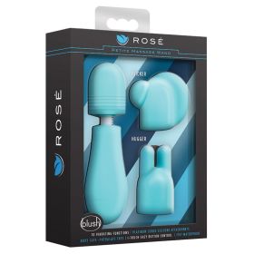 Rose Petite Massage Wand (Option: Blue)