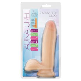 Au Naturel Sensa Feel Dildo (Option: Beige 7")