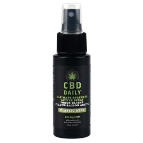 CBD Daily Ultimate Strength Spray (Option: Classic Mint 2oz)