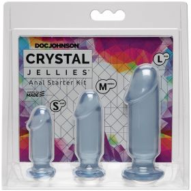 Crystal Jellies Anal Starter Kit (Option: Grey)