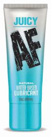 Juicy Af (Option: Natural Water Based Lubricant  2 Oz)