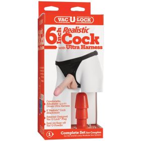Vac (Option: ULockRealistic Cock w/Ultra Harness 6")