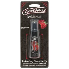 GoodHead Tingle Spray (Option: Salivating Strawberry 1oz)