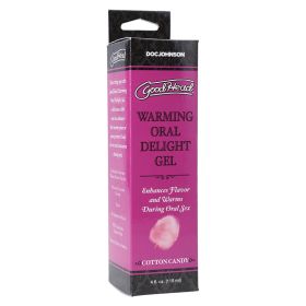 GoodHead Warming Head Oral Delight Gel (Option: Cotton Candy 4oz)