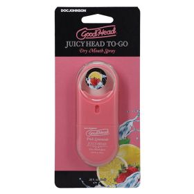 GoodHead Juicy Head Dry Mouth Spray To Go (Option: Pink Lemonade 0.30oz)