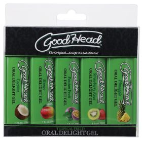 GoodHead Oral Delight Gel (Option: Tropical 1oz 5PK)