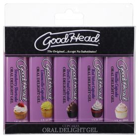 GoodHead Oral Delight Gel (Option: Cupcakes 1oz 5PK)