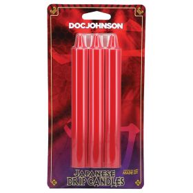 Japanese Drip Candles (Option: Red 3PK)