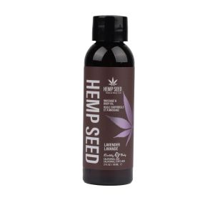Hemp Seed Massage and Body Oil (Option: Lavender  2 Fl. Oz./ 60ml)