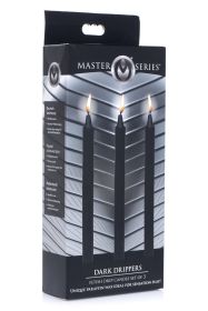 Fetish Drip Candles 3pk (Option: Black)