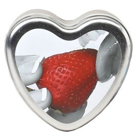 Earthly Body 4 (Option: in1 Edible Heart CandleStrawberry 4oz)