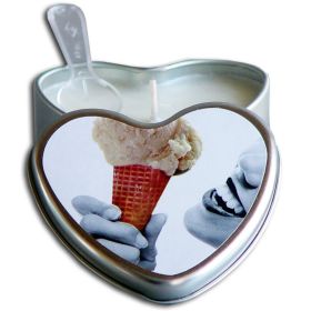 Earthly Body 4 (Option: in1 Edible Heart CandleVanilla 4oz)