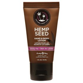 Earthly Body Hemp Seed Lotion (Option: Skinny Dip 1oz)