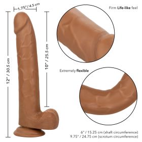 Size Queen 10 inch/25.5 Cm (Option: Brown)