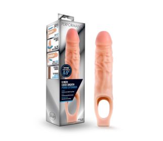 Performance (Option: 9 Inch Cock Sheath Penis Extender   Vanilla)