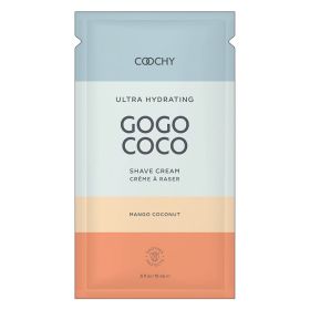 Coochy Ultra Gogo Coco Hydrating Shave Cream (Option: Mango Coconut 10ml Foil Bag of 24)