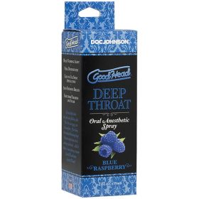 Goodhead (Option: Deep Throat Spray  Blue Raspberry)